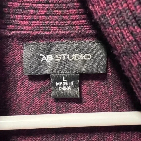 AB Studio Cardigan Size Large - Picture 3 of 3